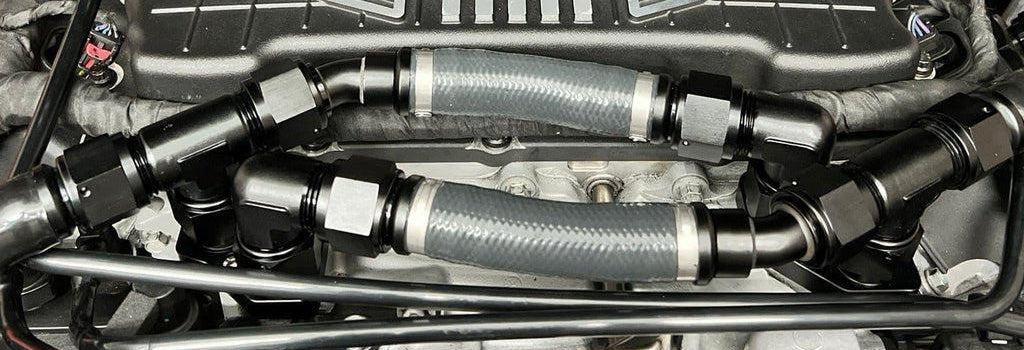 Lt4 Radiator Flow Manual - LT4 Single-In Single-Out Water Manifold Kit - XCFM-10028