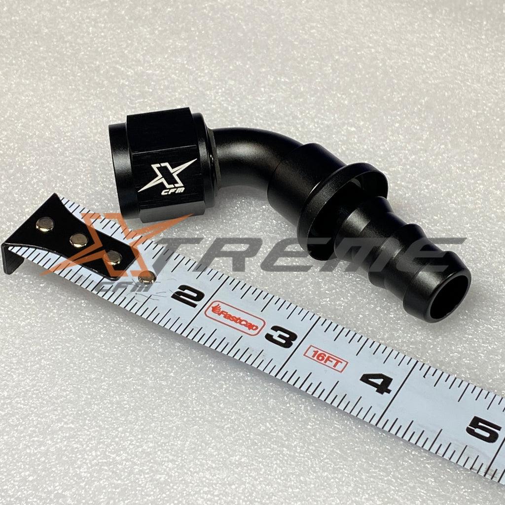 -10 AN / Push Lock Hose End-XtremeCFM-60 Degree -10AN / Push Lock Hose End-XCFM-10364