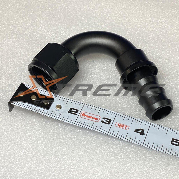400 Series Push Lock 30° Hose End -12AN
