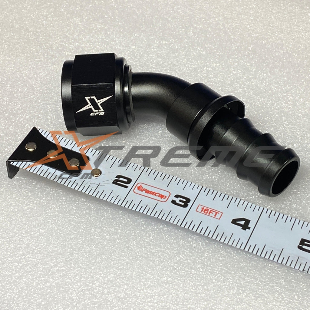 -12 AN / Push Lock Hose End-XtremeCFM-45 Degree -12AN / Push Lock Hose End-XCFM-10041