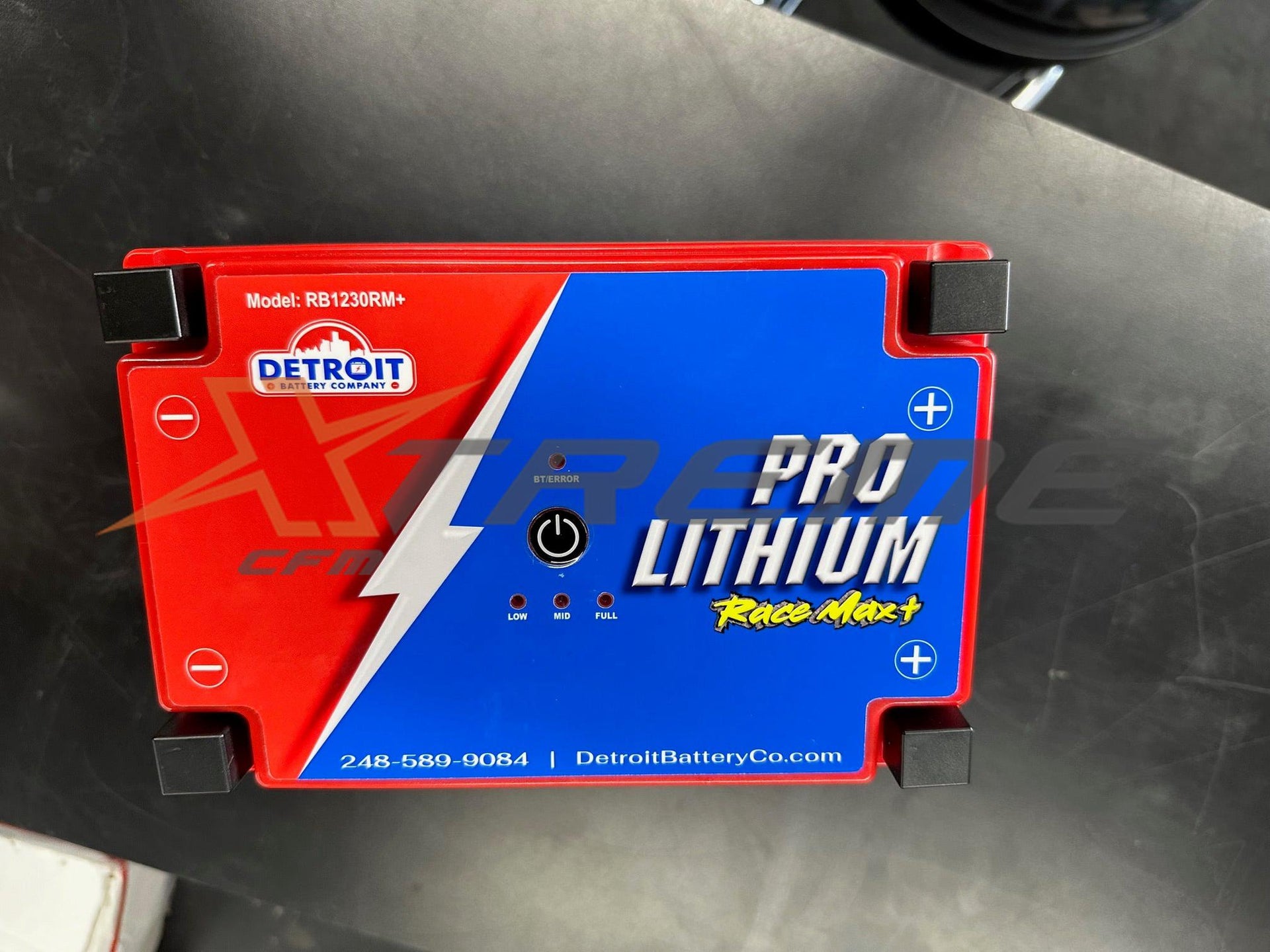 12v Pro Lithium Race+ Battery-Detroit Battery Company-