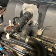 Hose Connections and Bleeder that Comes with the Synergy 5th Generation Camaro ZL1 Engine Bay Expansion/Water Tank.