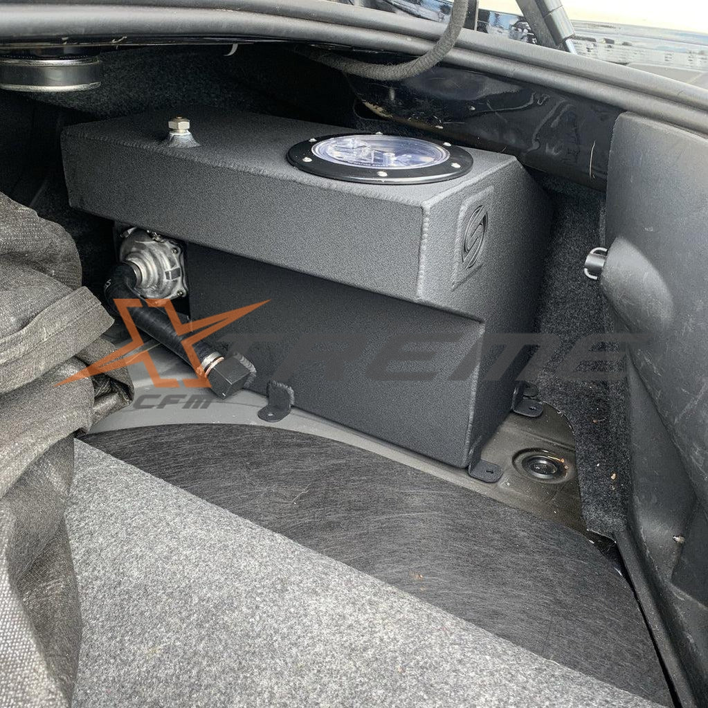 5th Generation Camaro Trunk Water Tank View Showing Retention of Trunk Space.