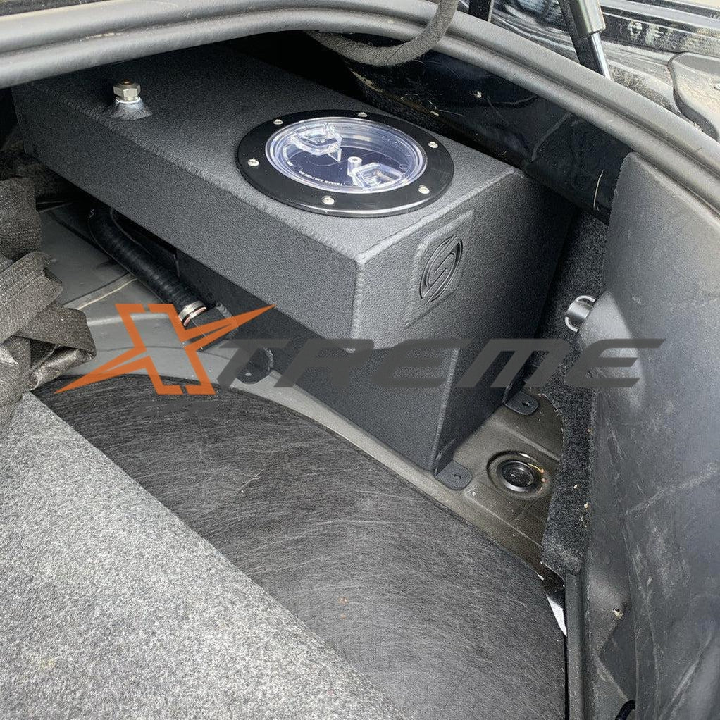 Synergy's 5th Generation Camaro Trunk Water Tank in a Trunk.