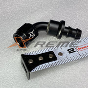 -6 AN / Push Lock Hose End-XtremeCFM-60 Degree -6AN / Push Lock Hose End-XCFM-10057