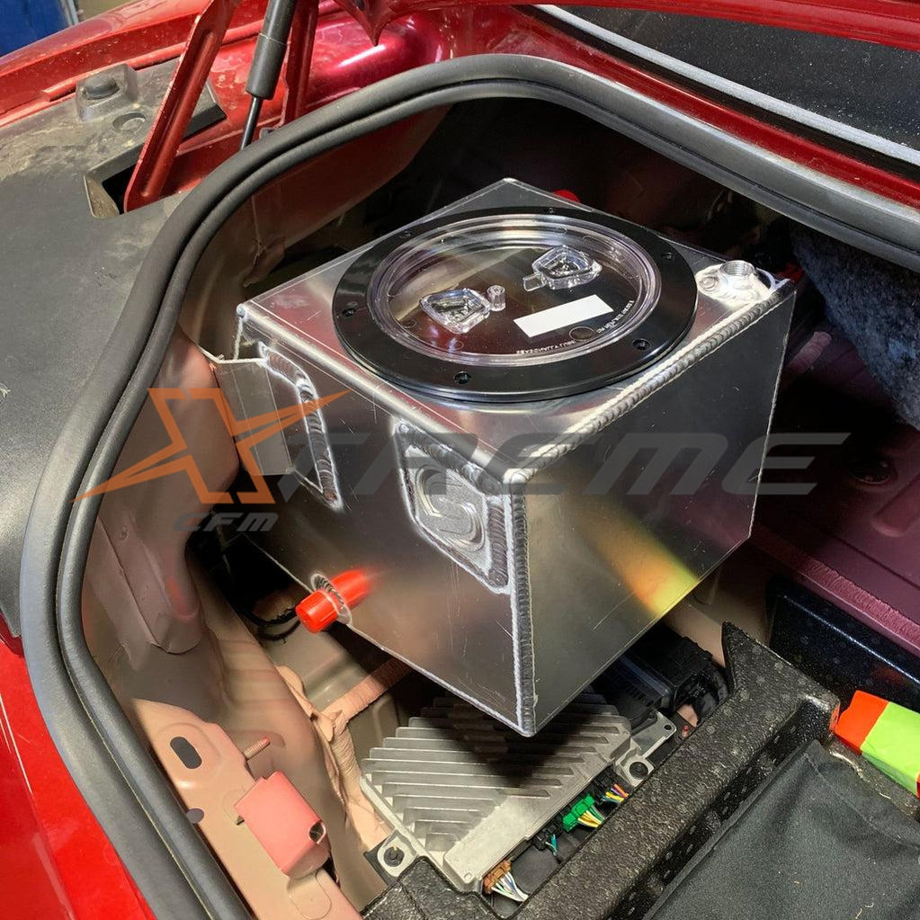 Synergy's 6th Generation Camaro Trunk Water Tank with Synergy Logo