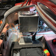Synergy's 6th Generation Camaro Trunk Water Tank In Trunk Side View.
