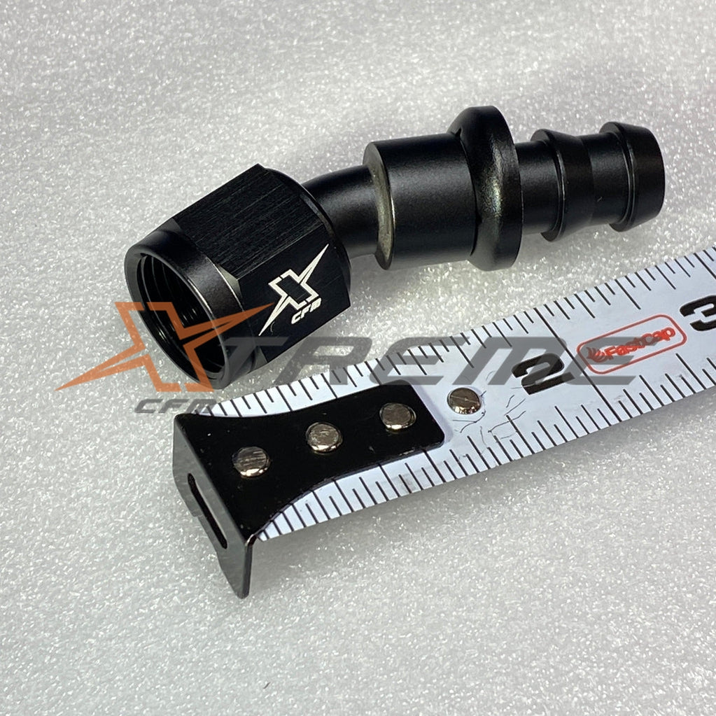 -8 AN / Push Lock Hose End-XtremeCFM-30 Degree -8AN / Push Lock Hose End-XCFM-10059