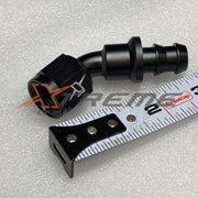 -8 AN / Push Lock Hose End-XtremeCFM-45 Degree -8AN / Push Lock Hose End-XCFM-10060