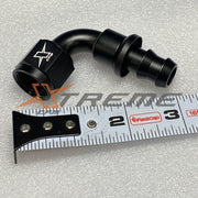 -8 AN / Push Lock Hose End-XtremeCFM-90 Degree -8AN / Push Lock Hose End-XCFM-10371