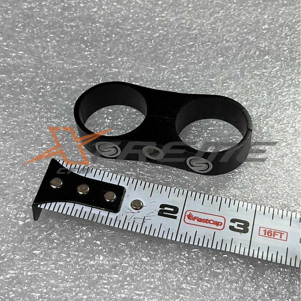 Billet Dual Hose Holder-XtremeCFM-#16 1" or 25.4mm-XCFM-10082