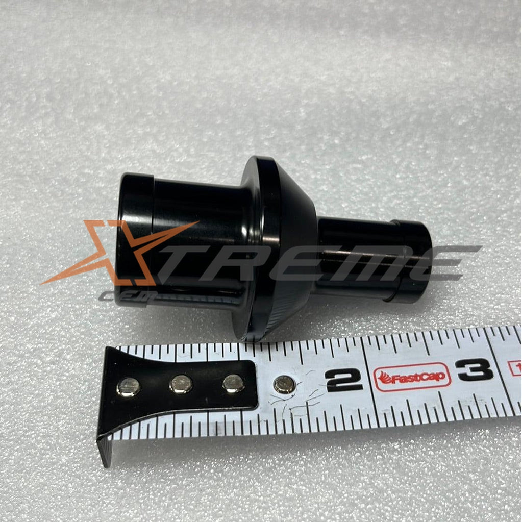 Billet Hose Menders Black Anodized-XtremeCFM-0.625" x 1.00" ID Hose Mender Reducer-XCFM-10003