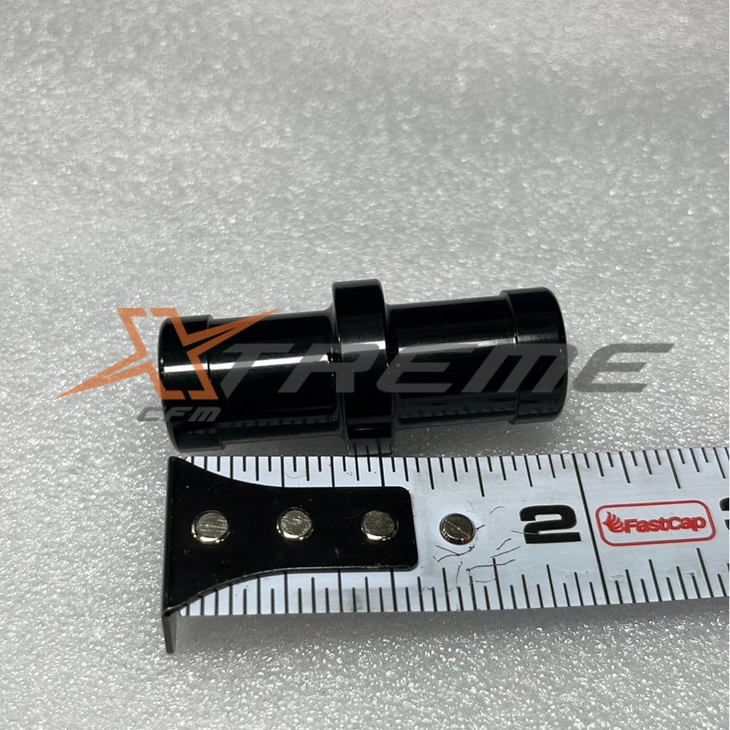 Billet Hose Menders Black Anodized-XtremeCFM-0.625" ID Hose Mender-XCFM-10004