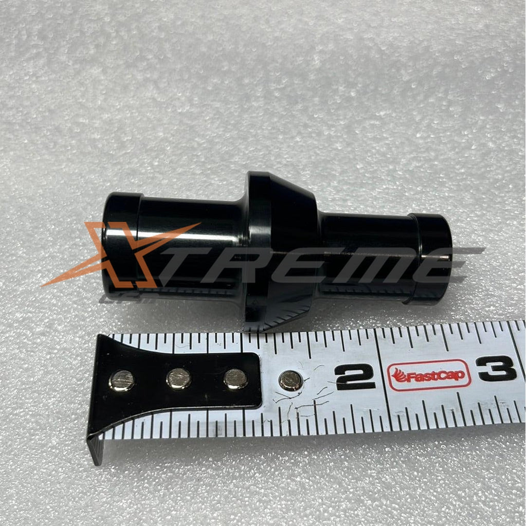 Billet Hose Menders Black Anodized-XtremeCFM-0.625" x 0.75" ID Hose Mender Reducer-XCFM-10005