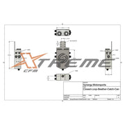 C6 Corvette Fender Catch Can Breather System-XtremeCFM-XCFM-10092