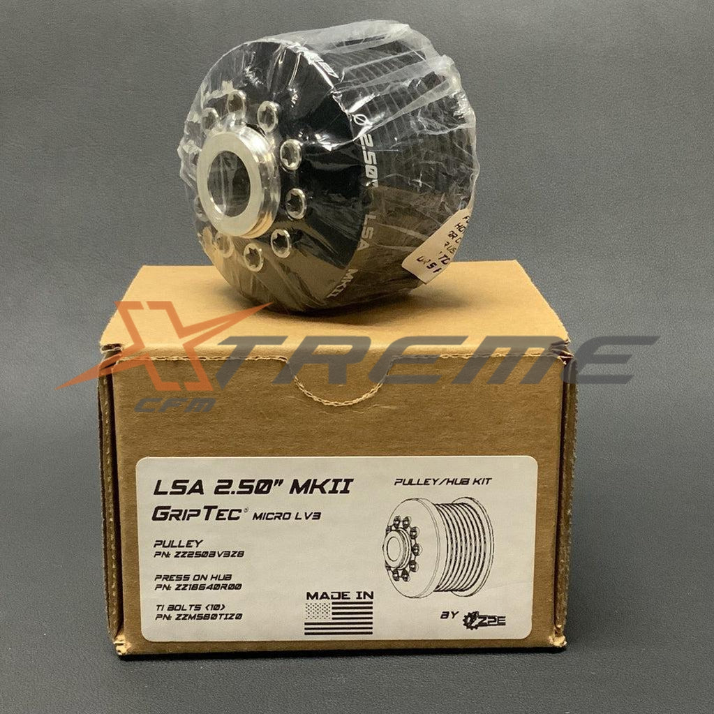LSA Supercharger Upper/Lower Pulley & Belt Guide