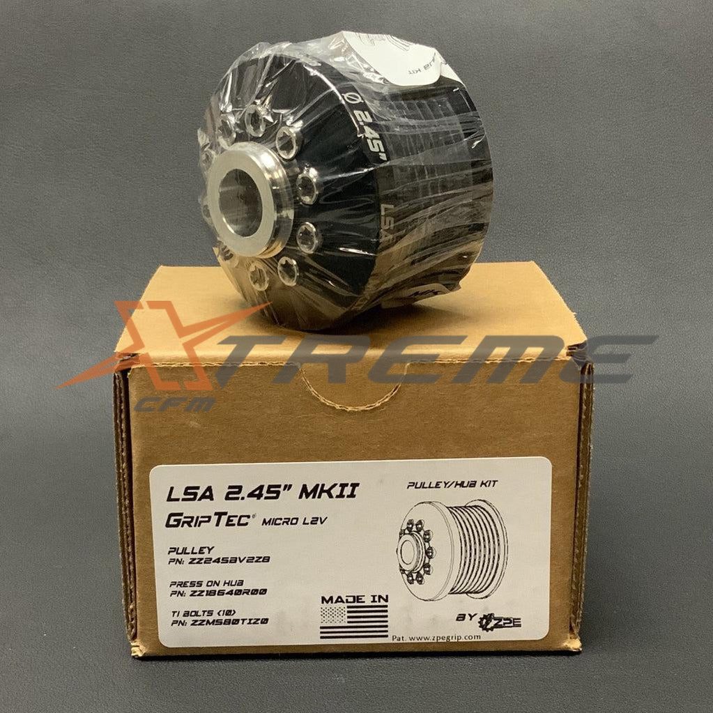 2.45 Inch GripTec ZPE Hub LSA Blower Pulley.