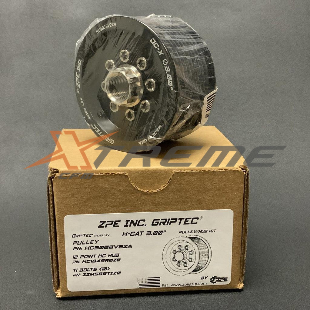 3.0 inch GripTec V2 Hellcat Blower Pulley (ZPE Hub)