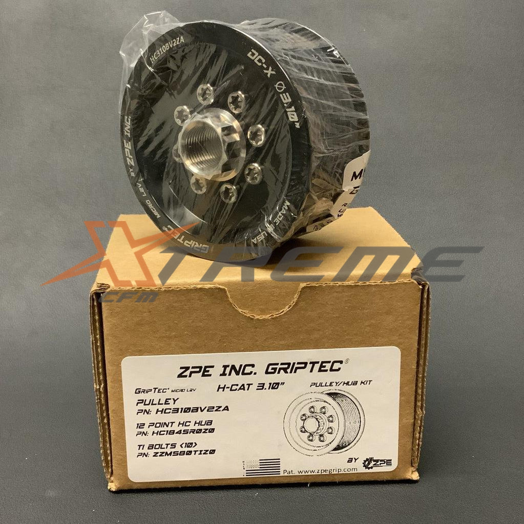 土日値下げ③P. HAS 'Over Whelming' OC pup GripTec V2 Hellcat Blower Pulley for (ZPE Hub)
