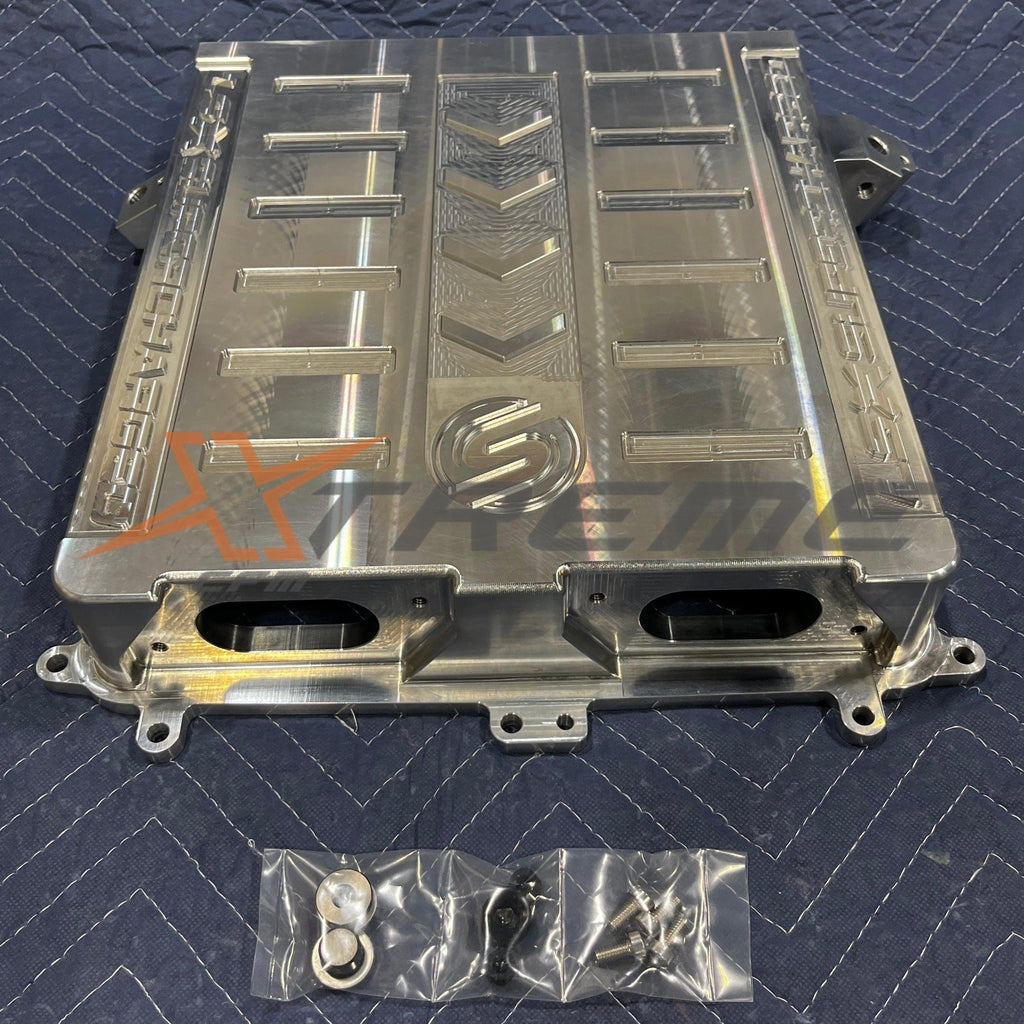 LSX Supercharger Intercooler Lid-XtremeCFM-Natural Uncoated-XCFM-10147