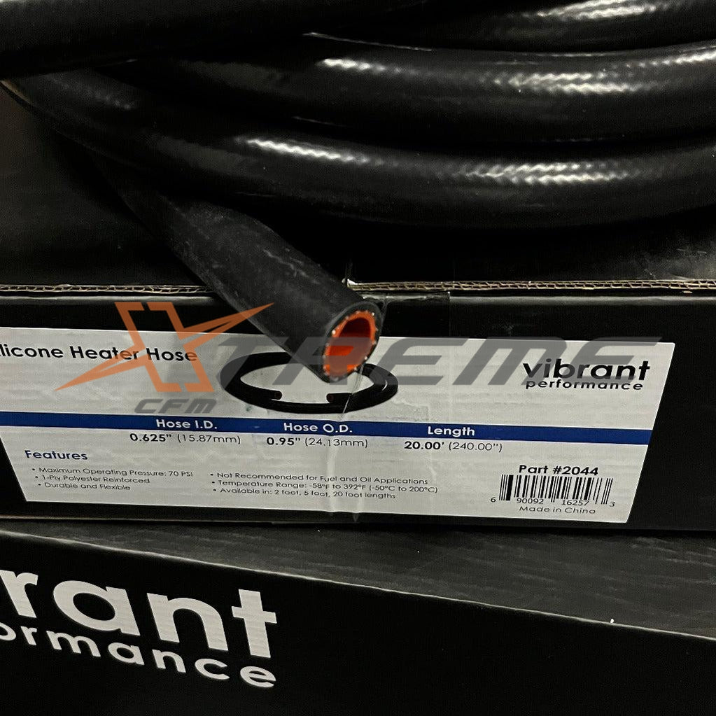 Vibrant 10AN 0.625 5/8" Heater Hose By The Foot