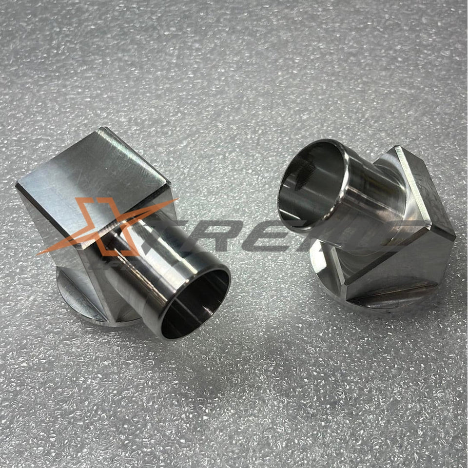 WeldOn Angled Hose Barb Fittings (1" Tube Holder)