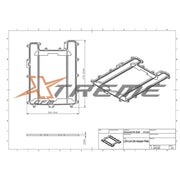 ZR1/LSX Lid LSA Billet Adapter/Spacer Plate Kit-XtremeCFM-XCFM-10146